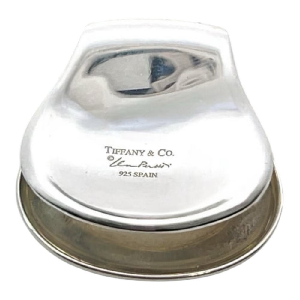 Authentic Tiffany & Co Estate Thumb Print Money Clip Sterling Silver 17 Grams - Picture 2 of 7